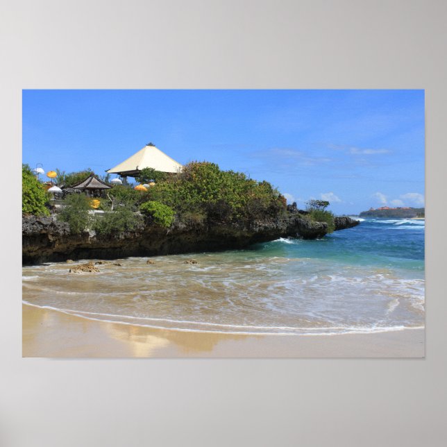 Balinesiskt tempel poster (Framsidan)