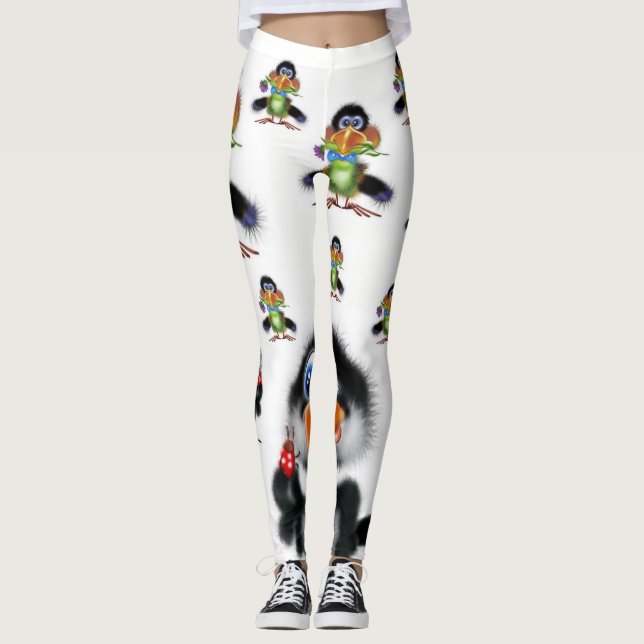 baljfåglar leggings (Framsida)