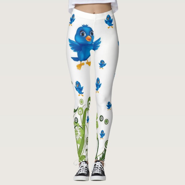 baljfåglar leggings (Framsida)