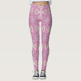 baljväxter av pastelltyp leggings