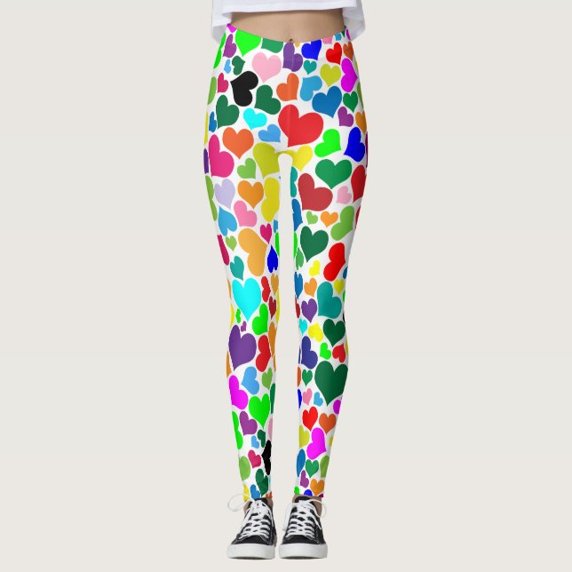baljväxter av valentinarmeringskarvar leggings (Framsida)