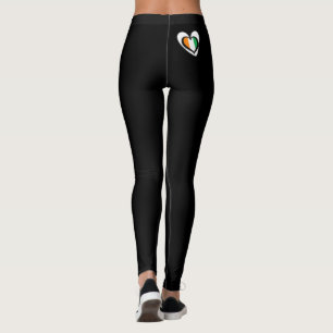 baljväxter st patrick's day leggings