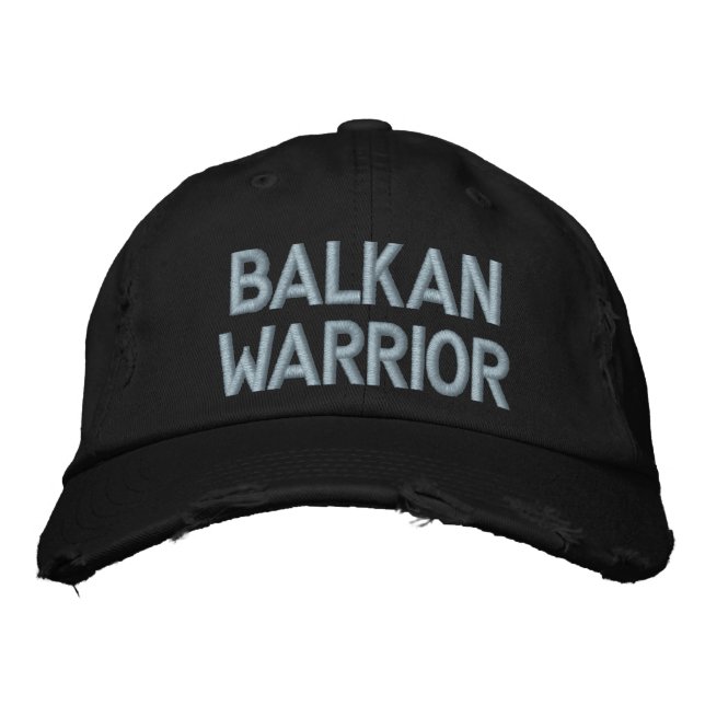BALKAN WARRIOR HAT BRODERAD KEPS (Framsida)