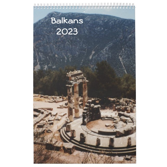Balkanländerna 2023 kalender (Omslag)