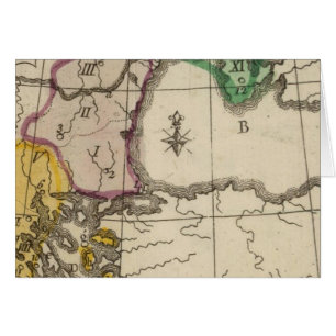 Balkanländerna Peninsula 3 Hälsningskort