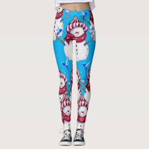 balkar snögubbe leggings