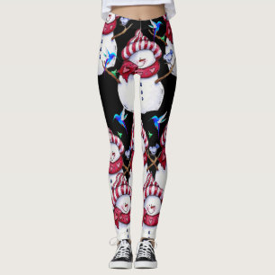 balkar snögubbe leggings
