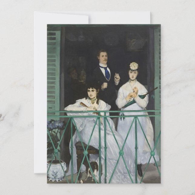 Balkony | Édouard Manet (Framsida)