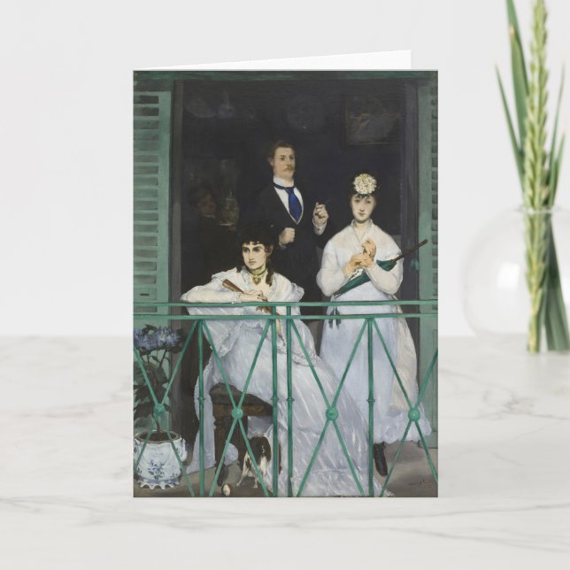 Balkony | Édouard Manet Kort (Framsida)