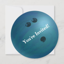 Ball Ball Blue Party-inbjudan Inbjudningar