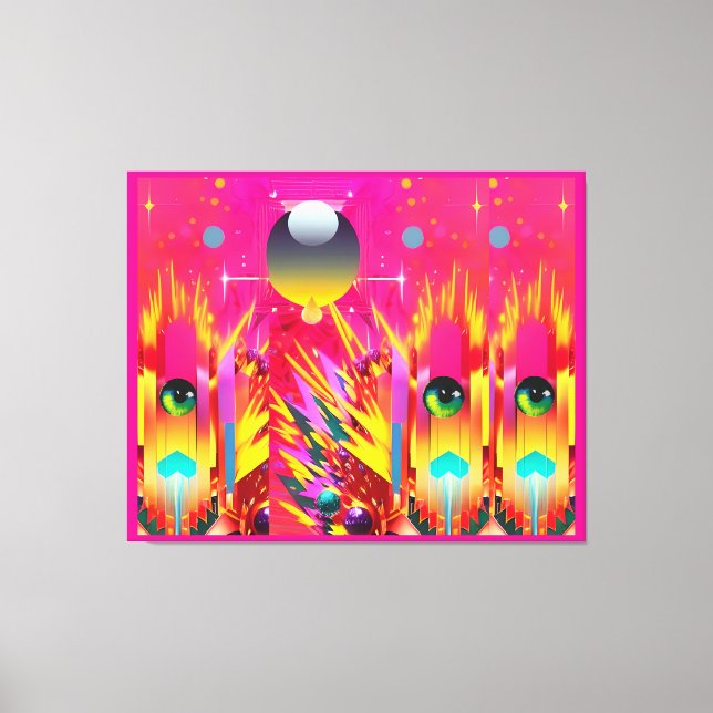 Ball Dropper Eye Popper Canvastryck (Framsida)