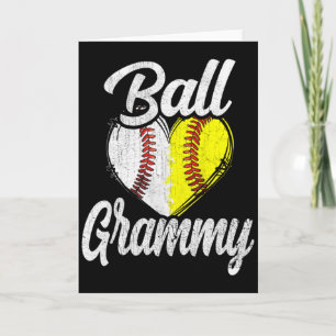 Ball Grammy Baseball Softball Lagsport T Shirt Kort