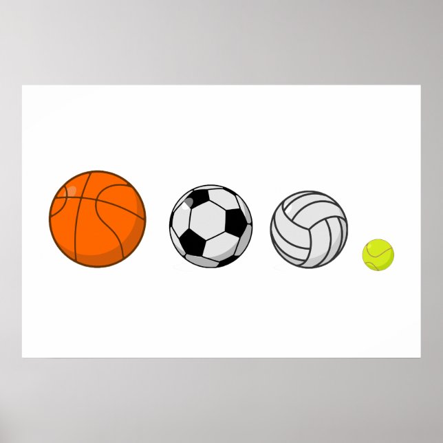 Ball Sports Poster (Framsidan)
