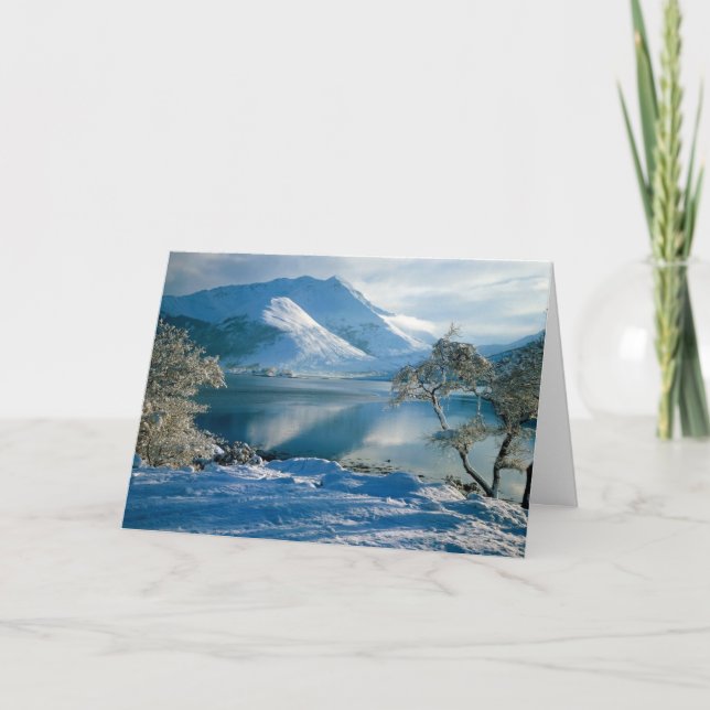 Ballachulish Westernare Highlands Scotland Helgkort (Framsida)