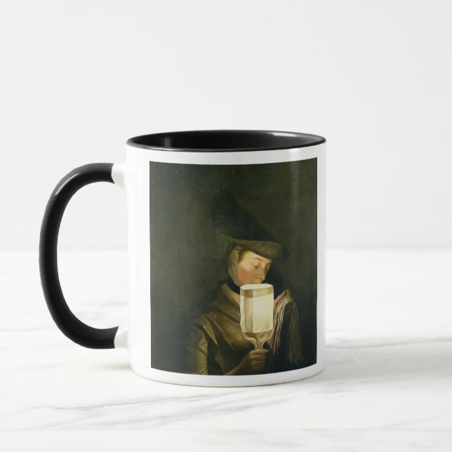 Balladsångaren, c.1764 (olja på kanfas) mugg (Vänster)