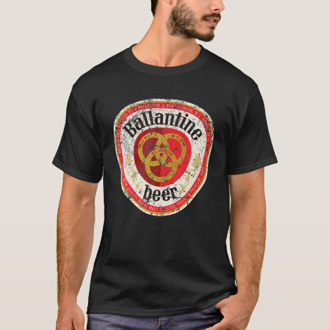 Ballantine Beer T Shirt (Framsida)