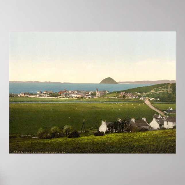 Ballantrae, Ayr, Skottland Poster (Framsidan)