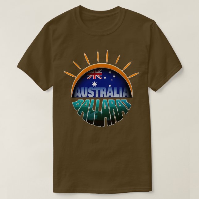 Ballarat australia t shirt (Design framsida)