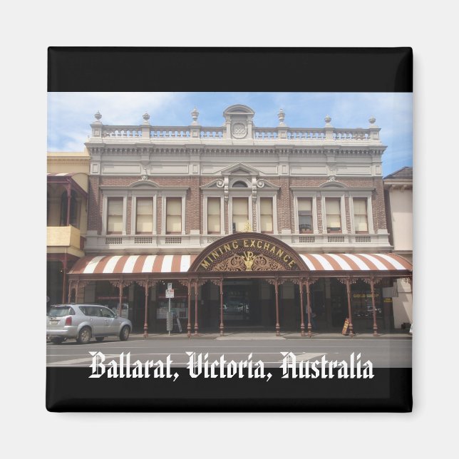Ballarat Victoria magnet (Framsidan)