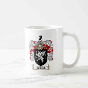 BALLARD-FAMILJVAPENSKÖLD - BALLARD-VAPENSKÖLD KAFFEMUGG