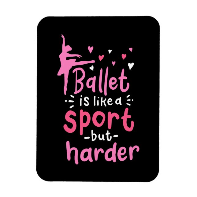 Ballddans är som en sport men hårdare magnet (Vertikal)