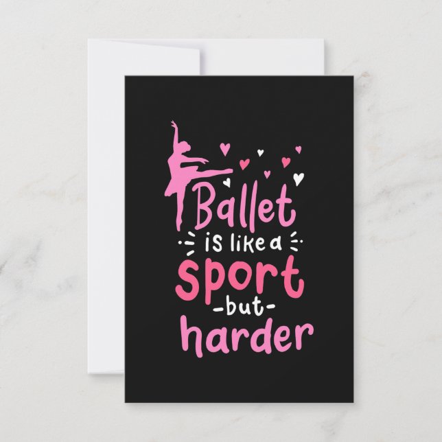 Ballddans är som en sport men hårdare OSA kort (Framsida)