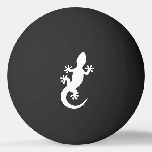 Balle De Ping Pong gecko blanc Pingisboll (Framsidan)
