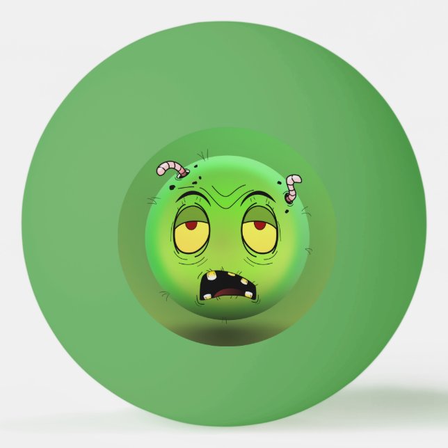 Balle De Ping Pong Zombiemoji Pingisboll (Framsidan)