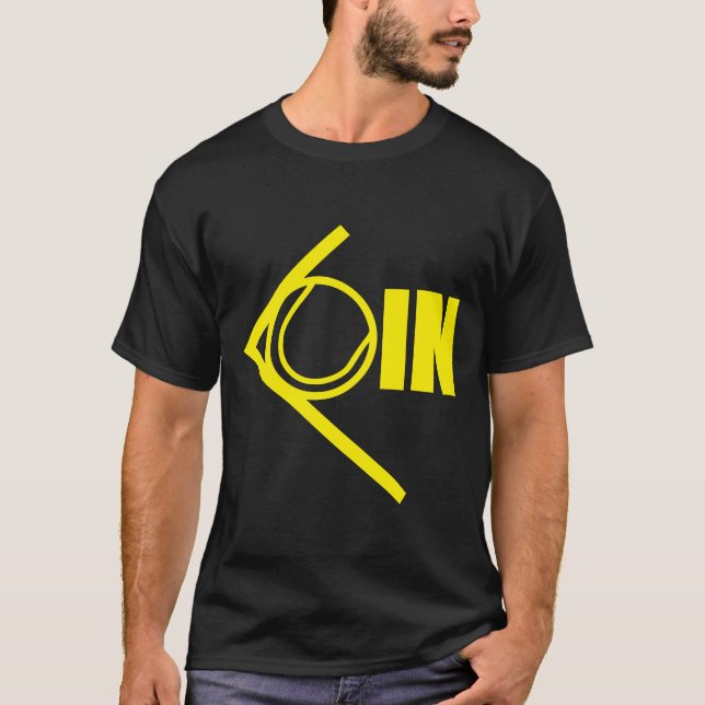 balle tennis angle in bonne t shirt (Framsida)