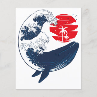 Ballena tsunami flygblad