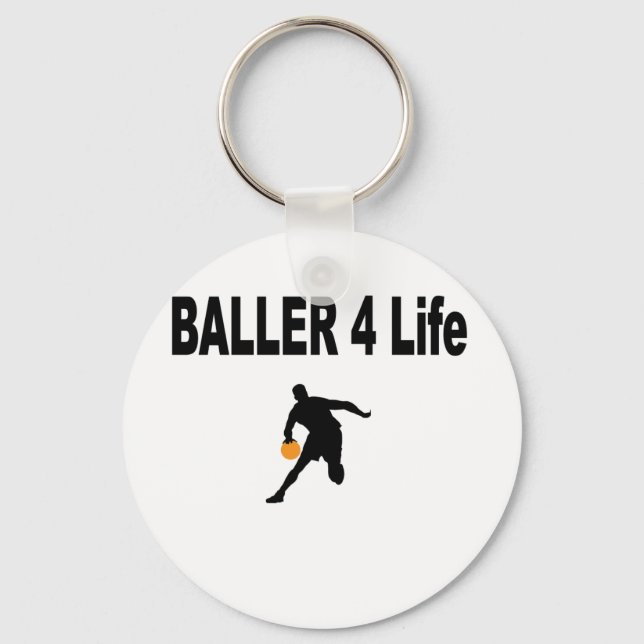 Baller 4 Life Nyckelring (Framsida)