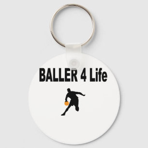 Baller 4 liv nyckelring