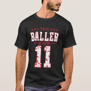 Baller är i dag 11-dagars basketdag t shirt