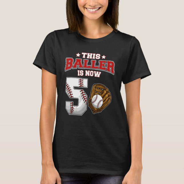 Baller är nu 5 år gamla baskiska spelare 5 ton t shirt (Framsida)