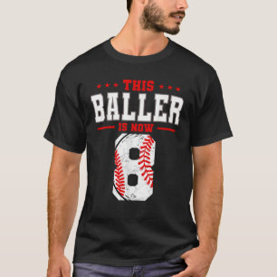 Baller är nu 8-dagarsdag, basket-tema-dag t shirt