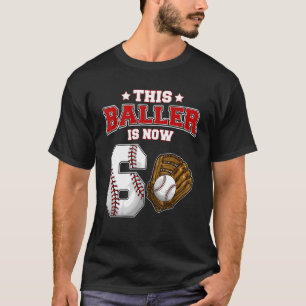Baller är nu sex år gamla baskiska spelare 6 t shirt