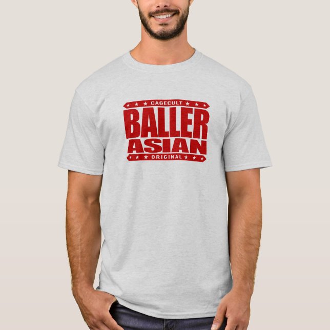 BALLER-ASIAT - som är bästa av genetisk Tee Shirt (Framsida)
