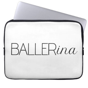 "Baller" Balettdansös Laptop Fodral