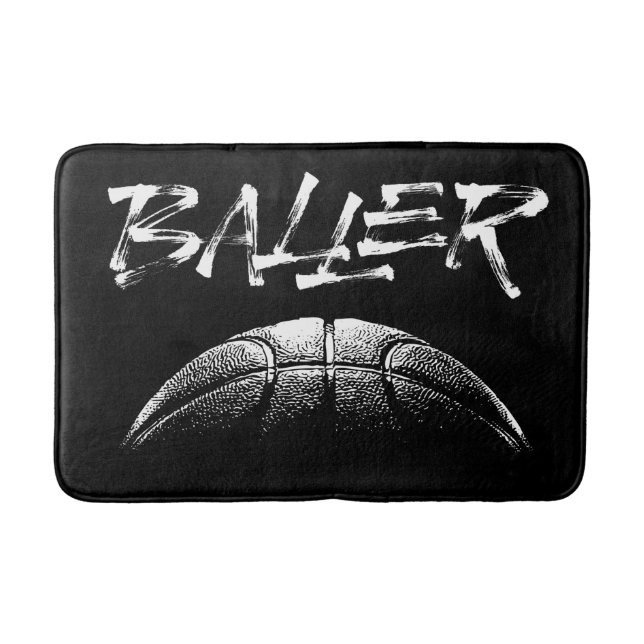 Baller (basket) badrumsmatta (Framsidan)
