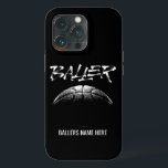 Baller (basketball) Case-Mate iPhone case<br><div class="desc">You see the fear in their eyes when you get the rock in your hands. They know you are one basketball player they can’t contain. You are a Baller.</div>