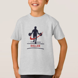Baller - Basketball Design für Kids T Shirt
