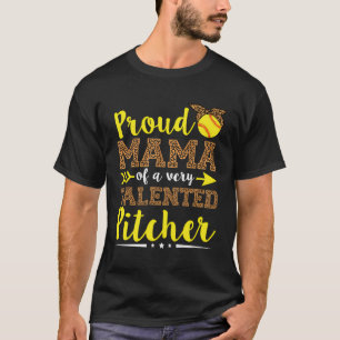 Baller Family Softball-softball-citat för en Softb T Shirt