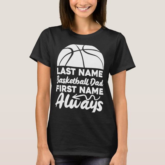 Baller Far Player Hooping Bball Ringar Basketbal B T Shirt (Framsida)