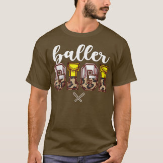 Baller Gigi Baseball Softball Gigi Grandma T-Shirt