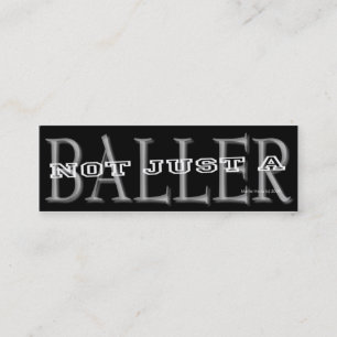 Baller - personligt kort för socialt massmedia