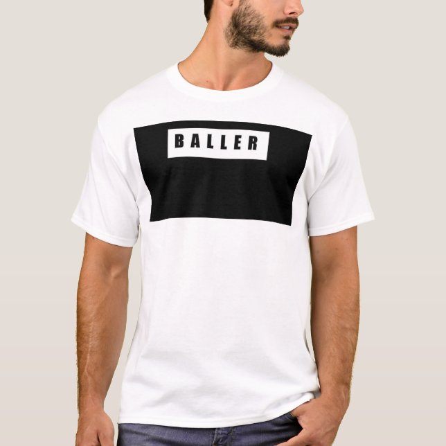 Baller skjorta tee shirt (Framsida)