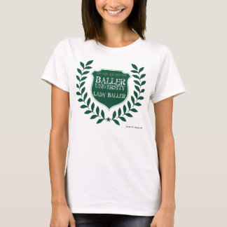 Baller universiteten - dam Baller T-shirt
