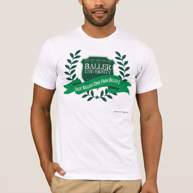 Baller universiteten tee shirt (Framsida)