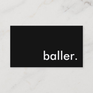 Baller. Visitkort