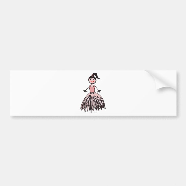 ballerina 1 bildekal (Framsidan)